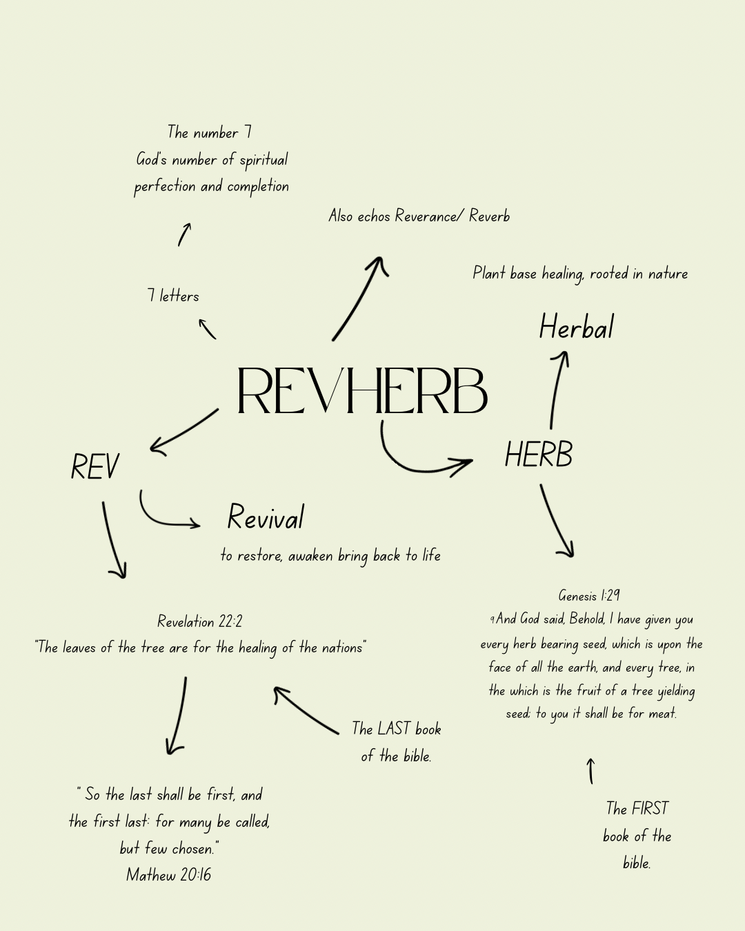 The Meaning Behind the Name Revherb