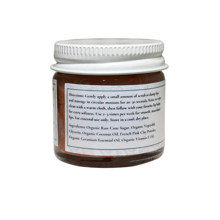 Geranium Lip Scrub