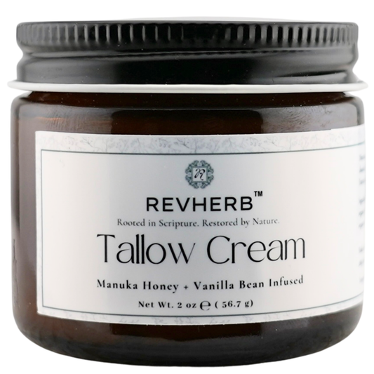 Tallow Cream - Vanilla & Manuka